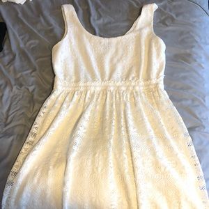 Cute white summer dress